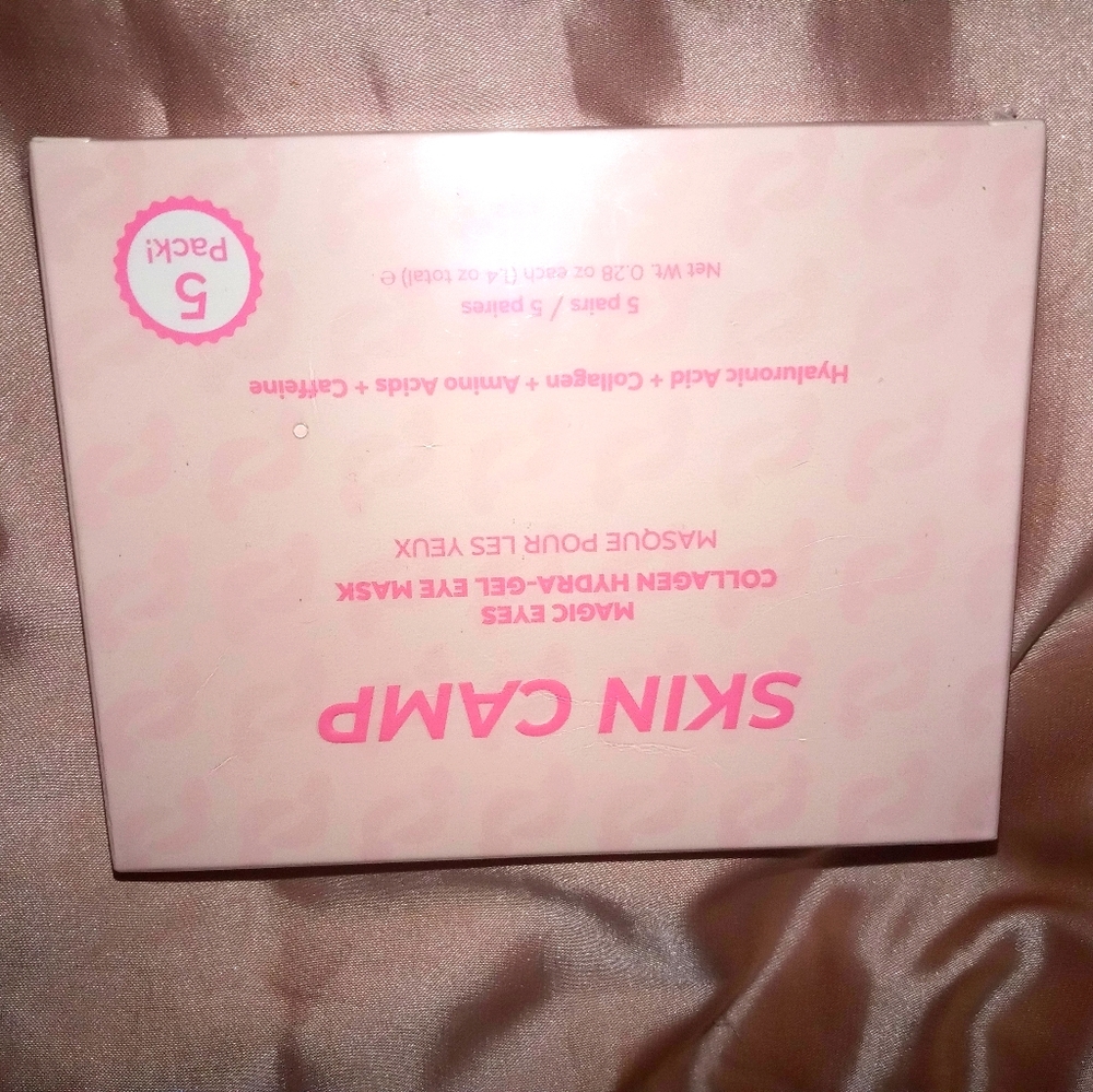 Skin camp under eye masks